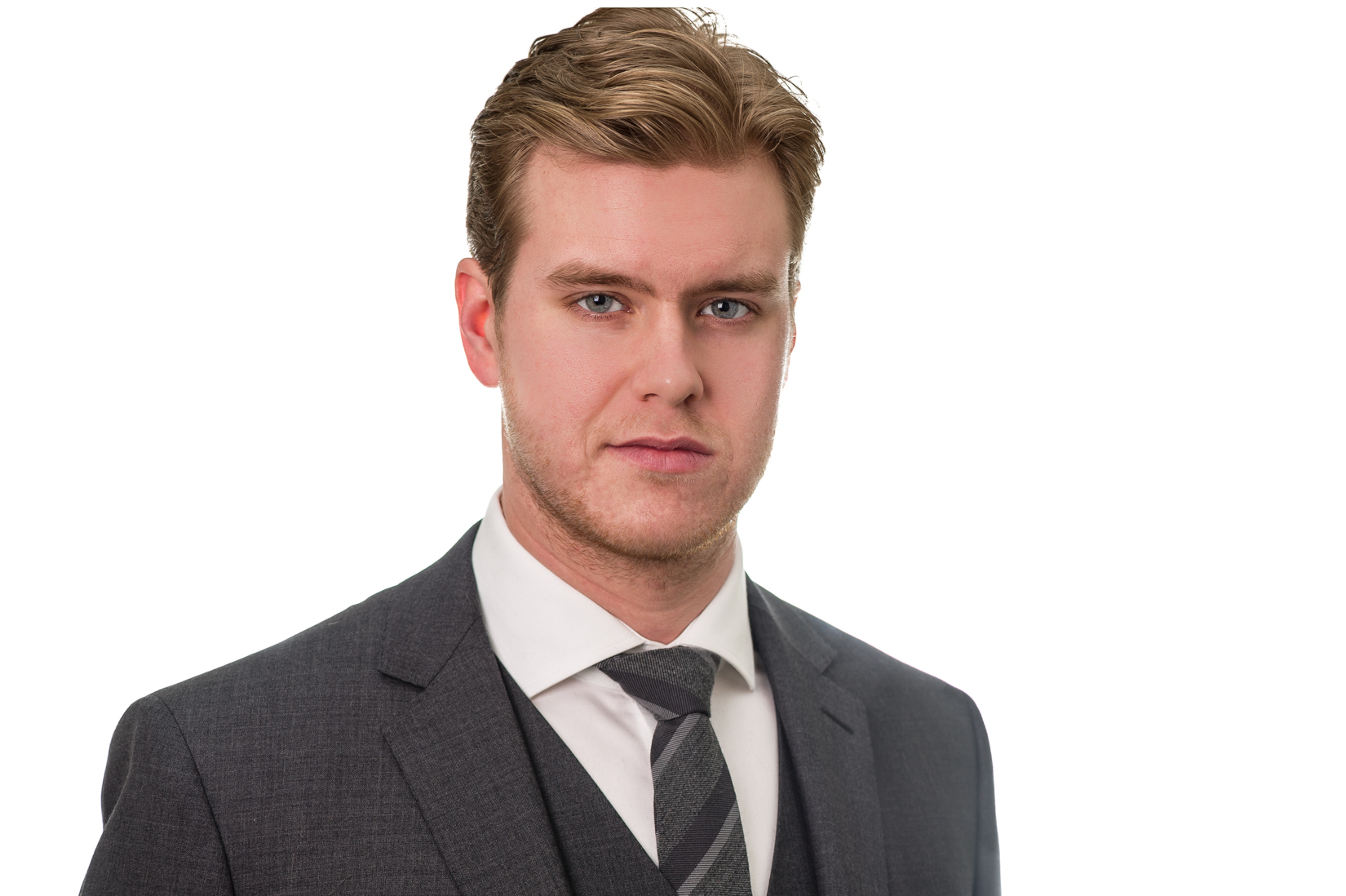Young man in a business suit graduating University - Headshot Photos